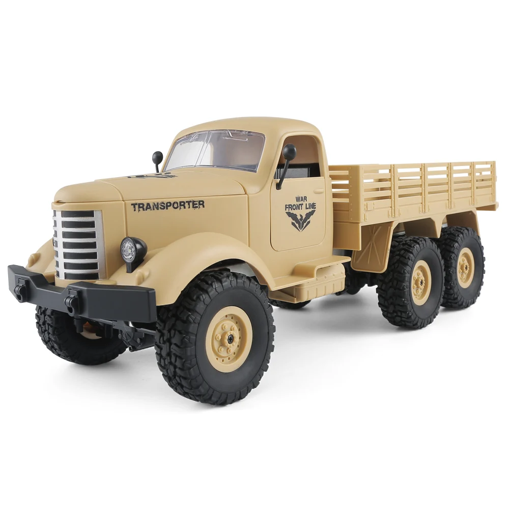 
JJRC Q60 military truck 1:16 off road rc car 6WD vehicle Strong Climbing Anti-Fracture race car toy 