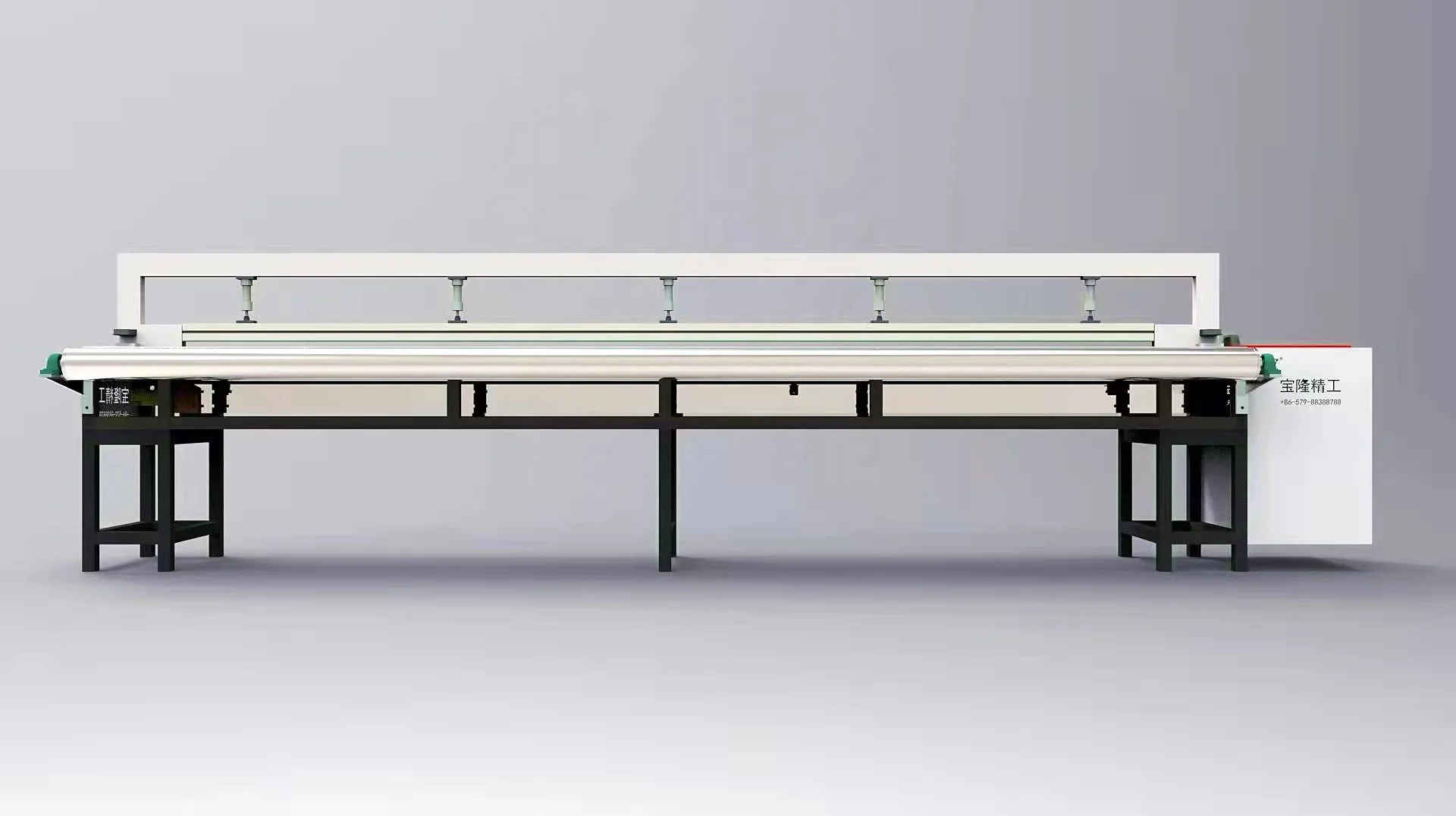 Drapery/sunshade curtain/roller blinds/roller curtain cutting machine