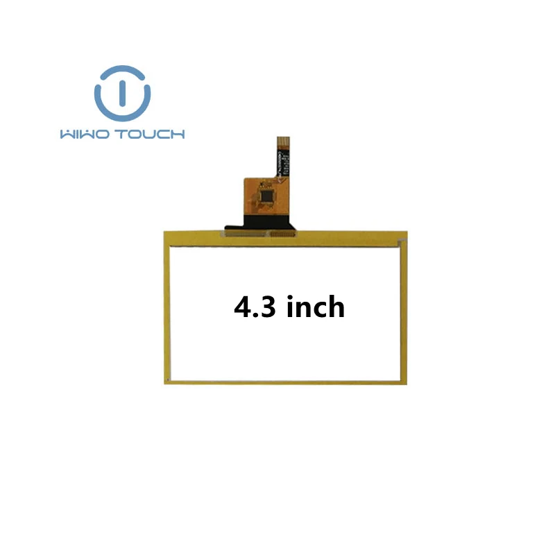 Touch screen capacitive 4.3 inch Pos Machine touch screen Panel Overlay Kit With I2c Interface