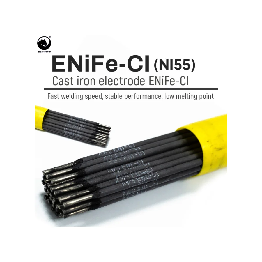 FACTORY PRICE ENiFe-CI 55 Nickel Welding ROD 1/8' diameter Cast Iron welding electrode