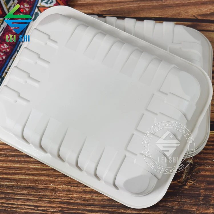 Bamboo plates biodegradable disposable waterproof plates disposable plates