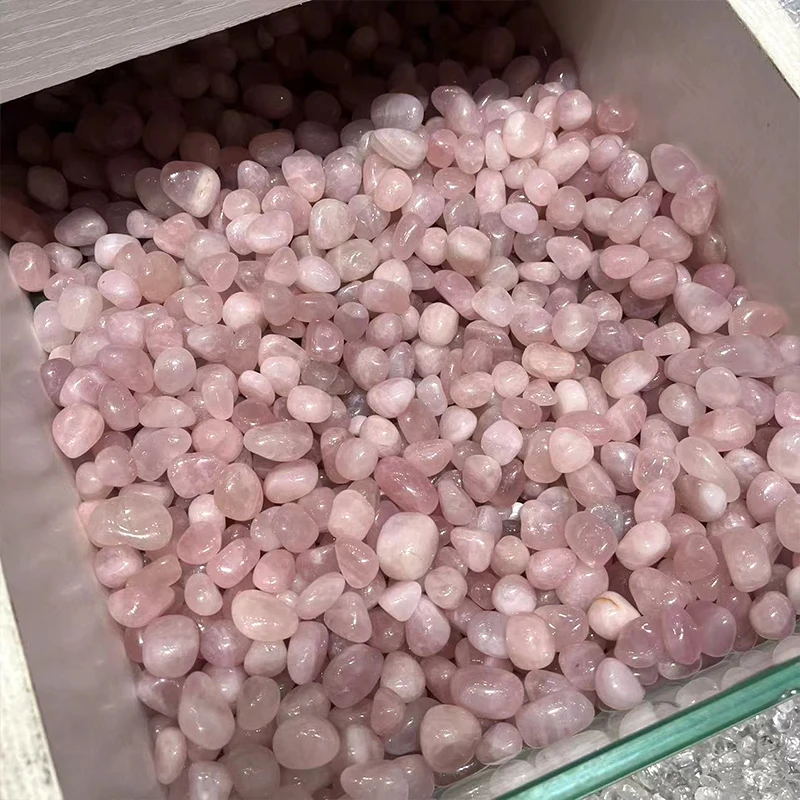 Hot Sale Natural Rose Quartz Stone Polishing High Quality Rose Quartz Tumbled Stone