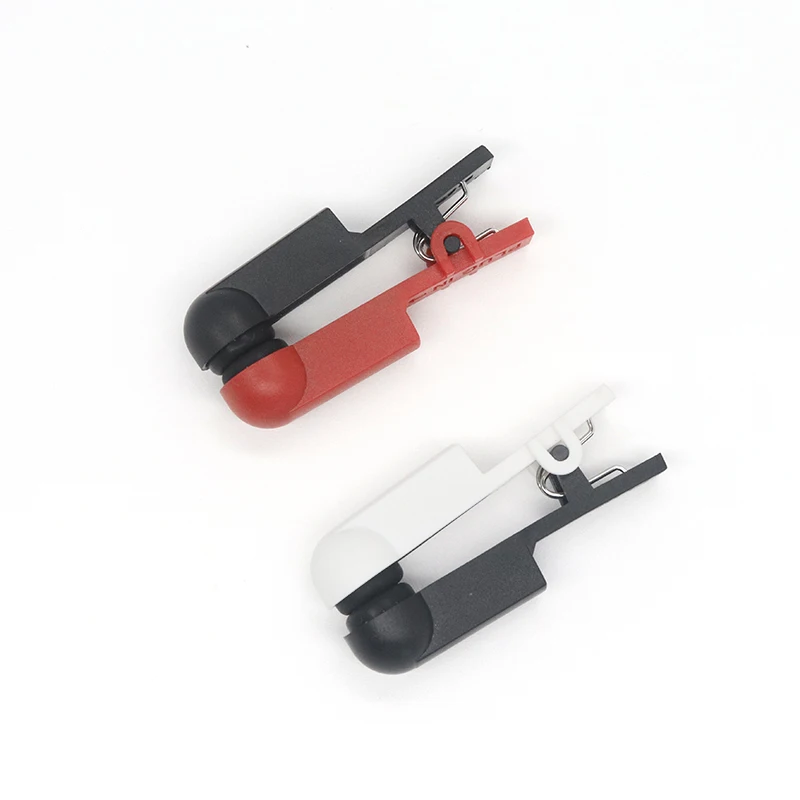 Hot Sale Double Sided Massager Ear Clip Electrode with Rubber for TENS Medical