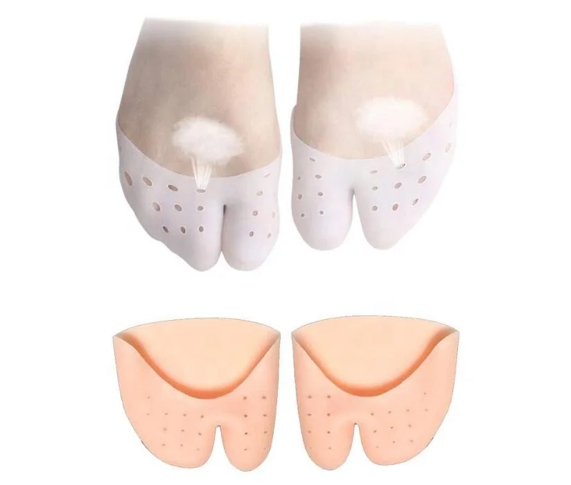 Silicone Gel Toe Caps and Soft Ballet Dance Shoe Pads and Gel Toe Cap Protector, Forefoot Cushioning and Big Toe Protection