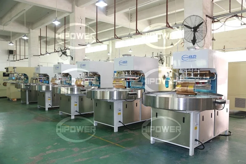 Автоматический вращающийся стол, высокочастотный сварочный аппарат для блистерной упаковки