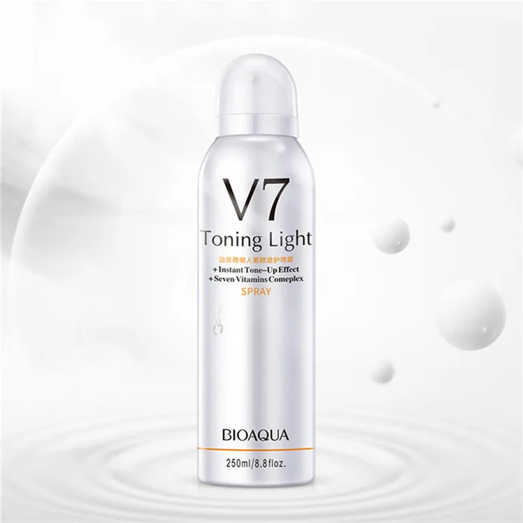OEM ODM bioaqua V7 отбеливающий туман для тела консилер Осветляющий Аромат спрей