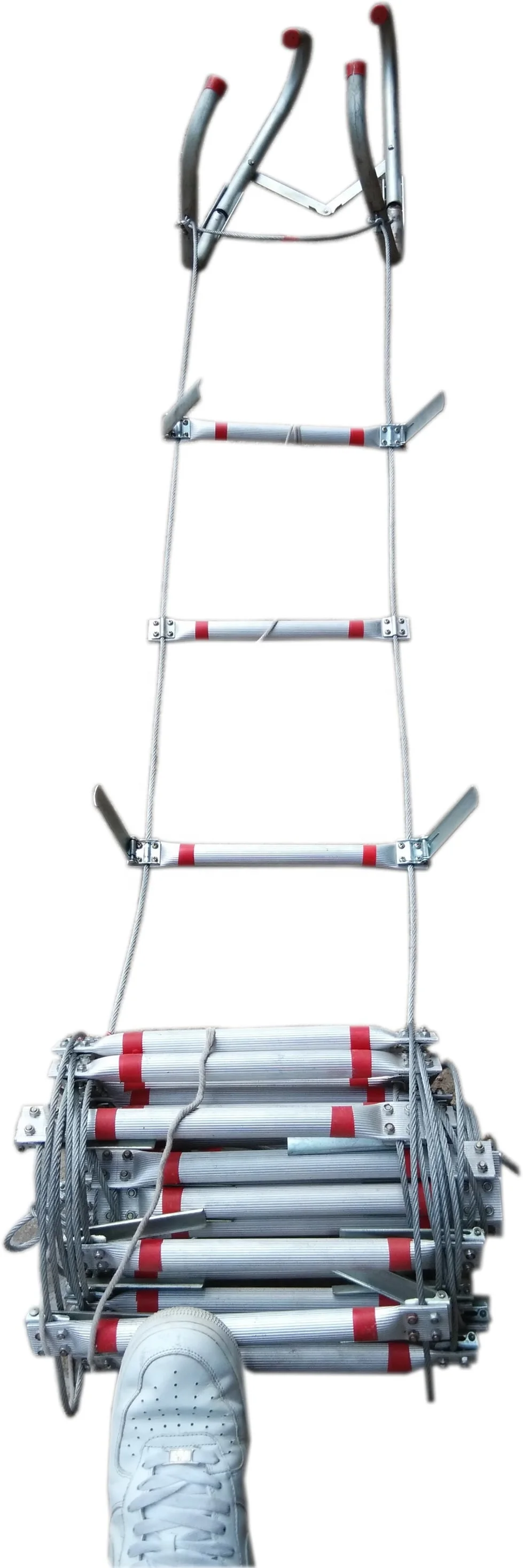 China OEM Aluminum Steel Factory Direct Sales Emergency Fire Escape Rescue Ladders Emergency Product