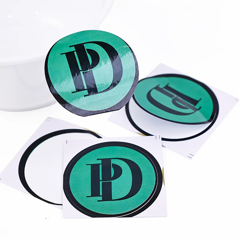 Custom Waterproof Logo Stickers Die Cut Vinyl Stickers Sheets Printing Packaging Adhesive Label Sticker