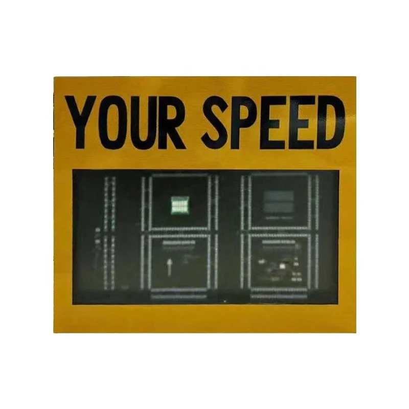 
Radar Speed Limit Sign Outdoor LED Car Speed Measurement Display 