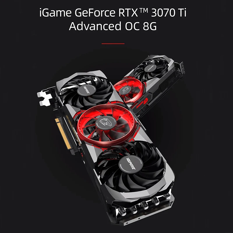 Цветная видеокарта IGAME Zotac As/us TUF Msi Gigabyte Nvidia RTX 3070ti Advanced Vulcan OC 3070