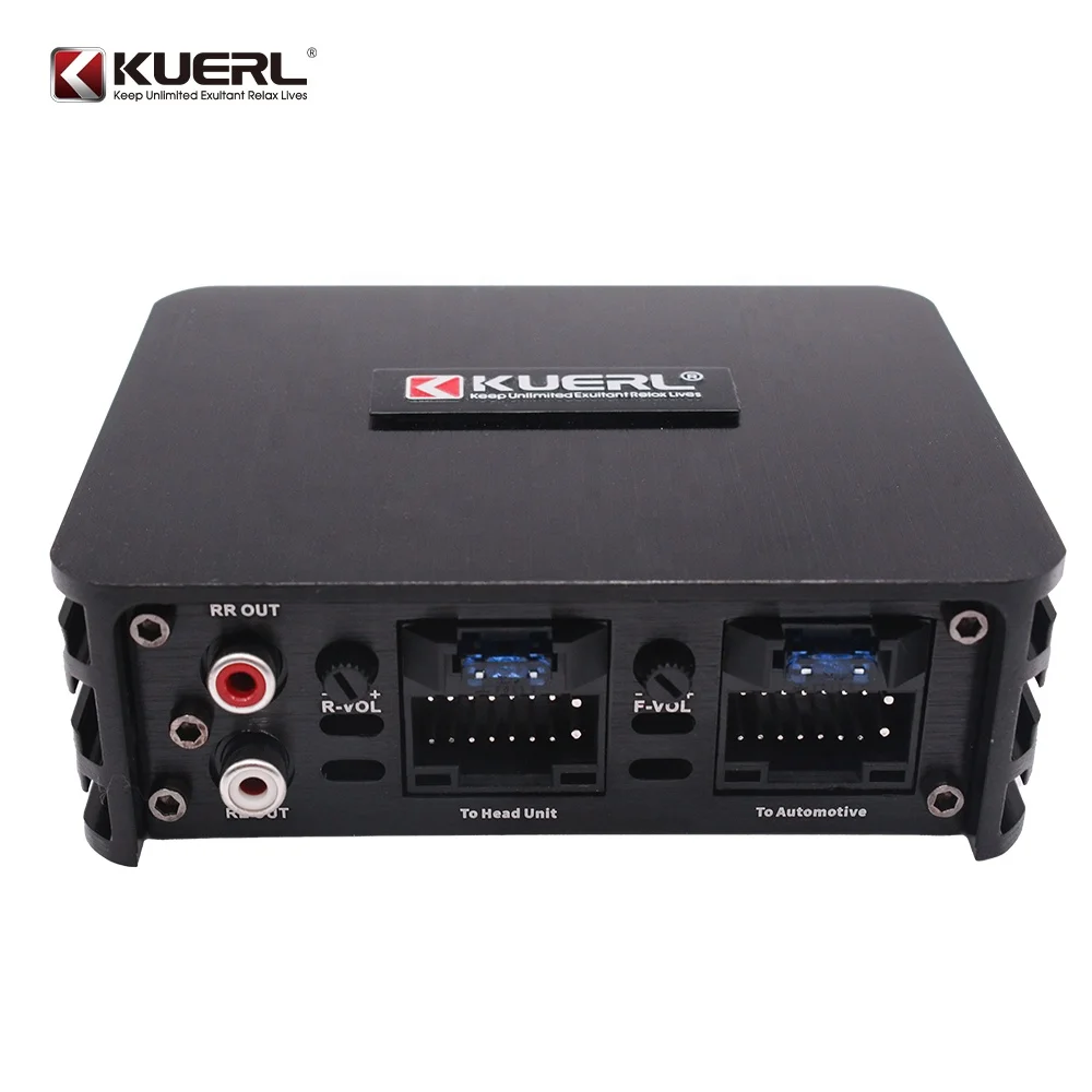 New Product Car Audio Amplifier Processor 4 Way DSP Car Amplifier For  Android Big Screen