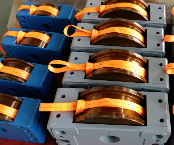 DRS wheel block components for travel units with wheel crane drive system 160MM