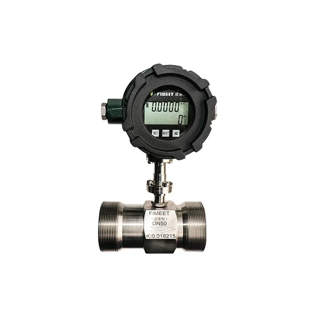 Turbine flow meter for water diesel oil hydraulic flow sensor (1600162069586)