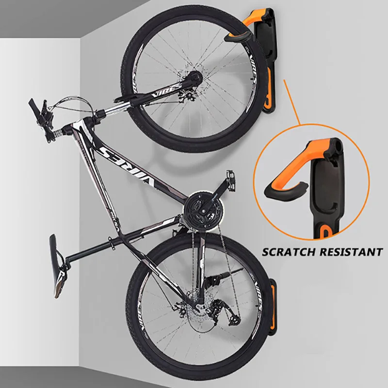 Durable Hook Holder MTB Bicycle Wall Stand Outdoor Riding Bike Show Support For Bicycle Wall