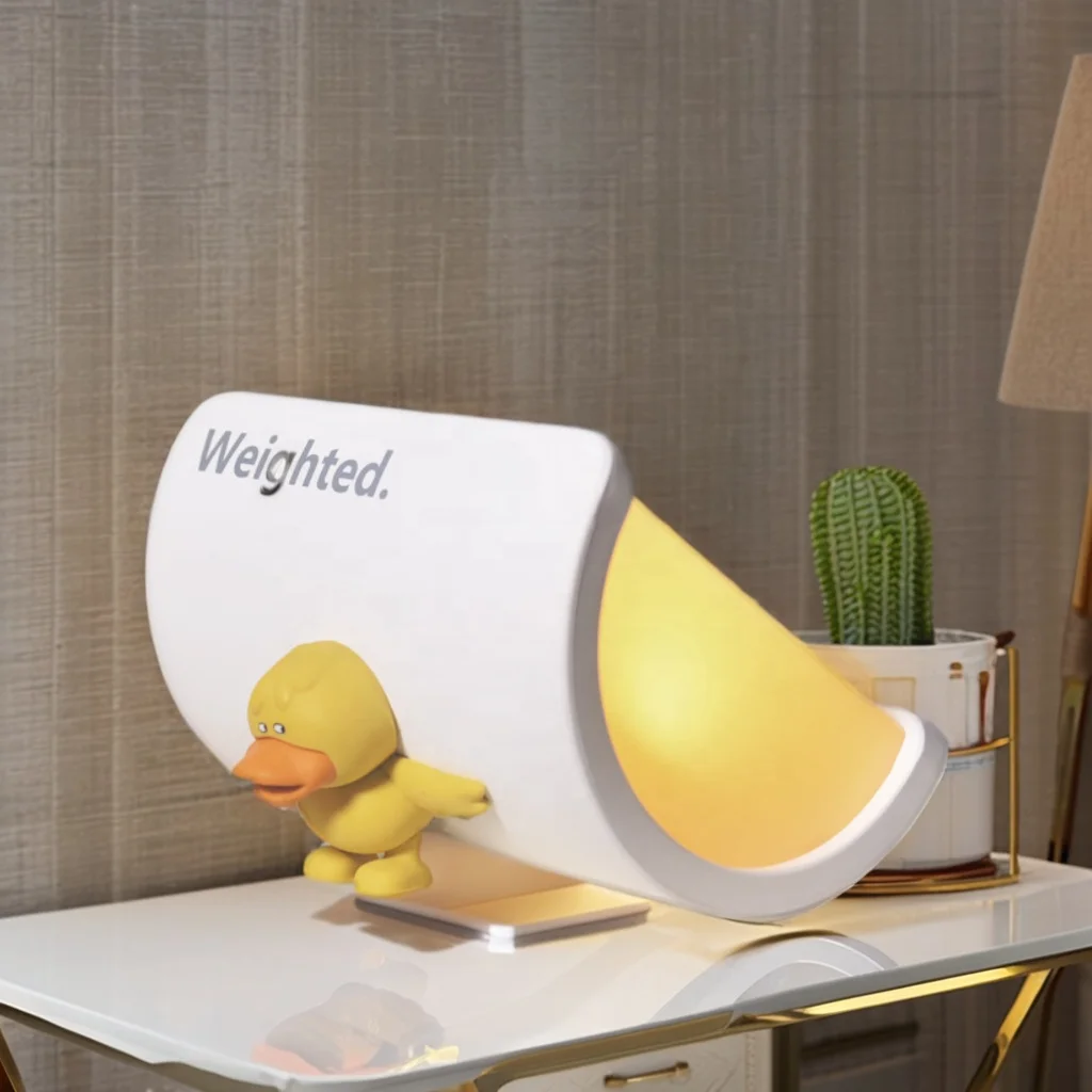 bedroom desk decorative duck portable charging atmosphere baby emergency night light bedside usb cute led rechargeable led lamp