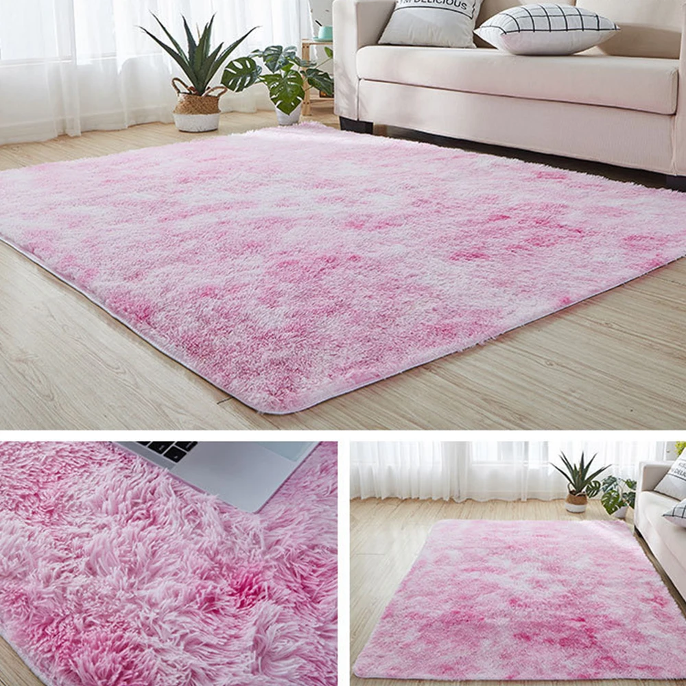 Luxury Soft Fluffy Floor Carpets Rugs Shaggy Carpet Kids Fur Floor Door Mats Plush Room Rug