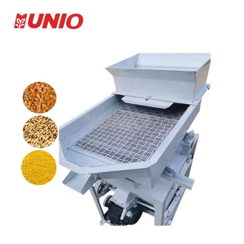 Farm used grain destoner cleaning machine hemp seed cleaning machine millet grain cleaning machine