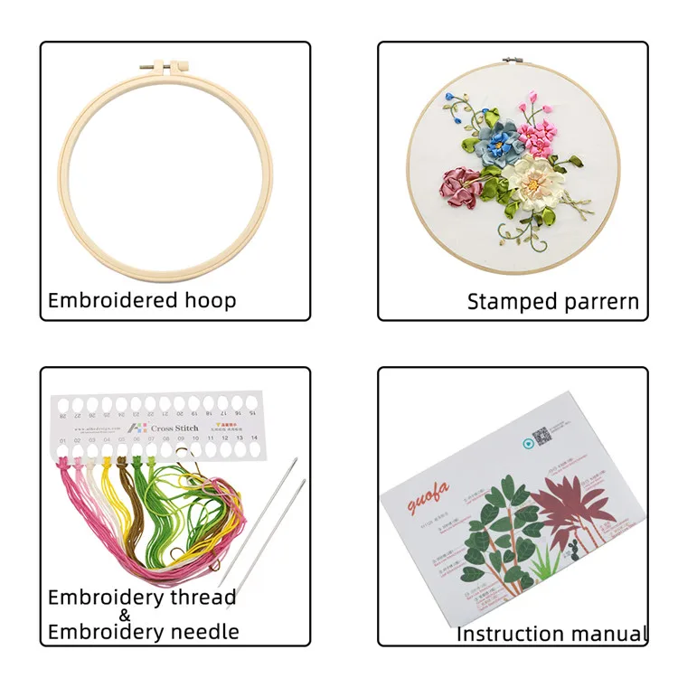 Wholesale High Quality Handmade Punch Needle DIY Embroidery Sets For Beginners