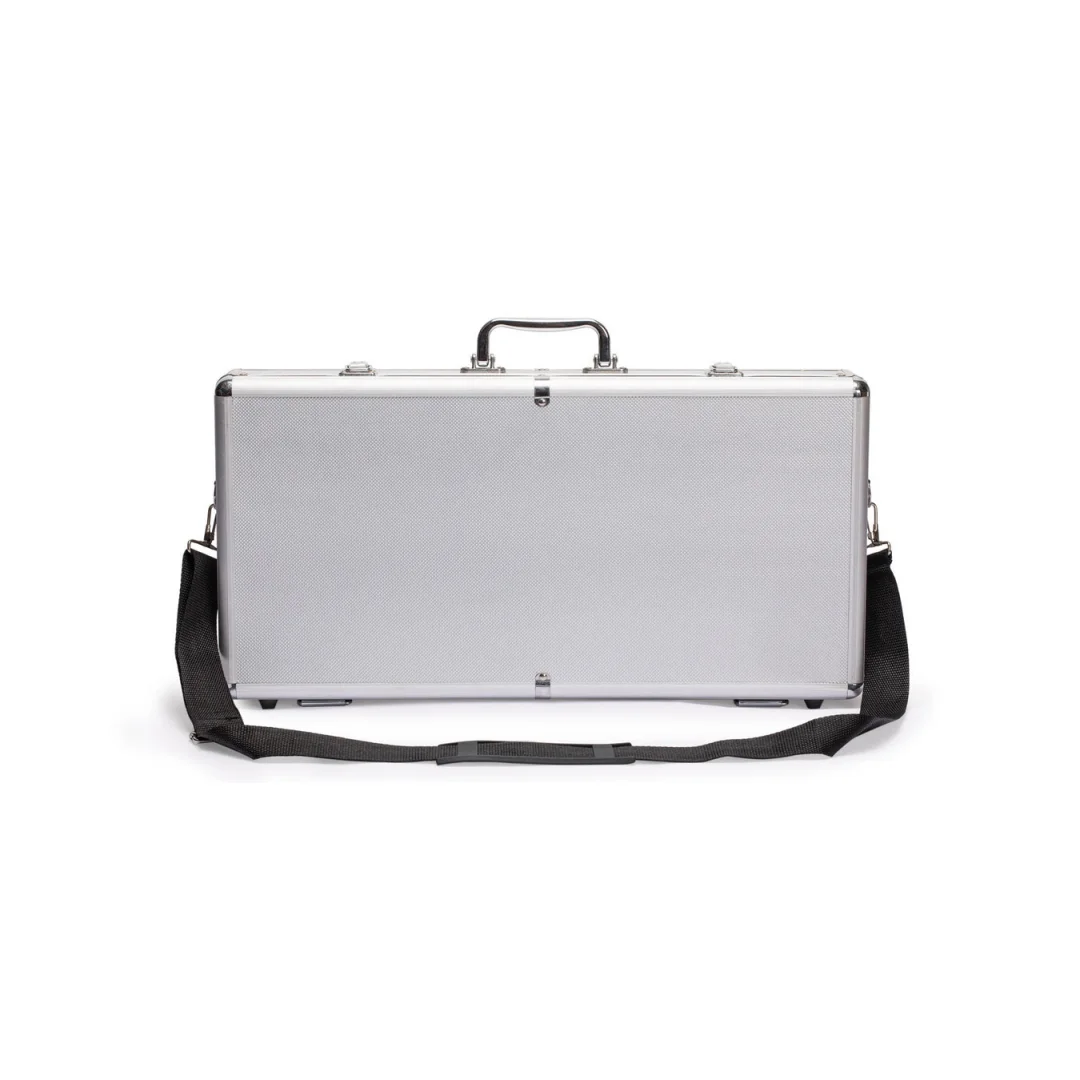 Travel Set Mahjong Suitcase Custom Wholesale Aluminum Alloy Trunk for 144/160/156 Mahjong Set Lock Closure