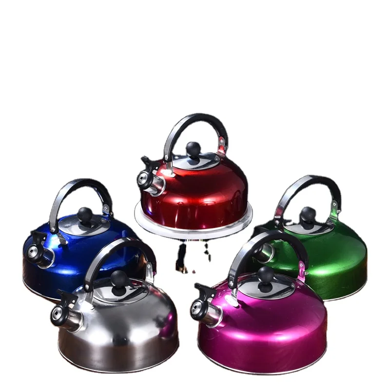 5 litre factory direct Whistle Kettles Stainless Steel Kettle with handle water kettle stove top