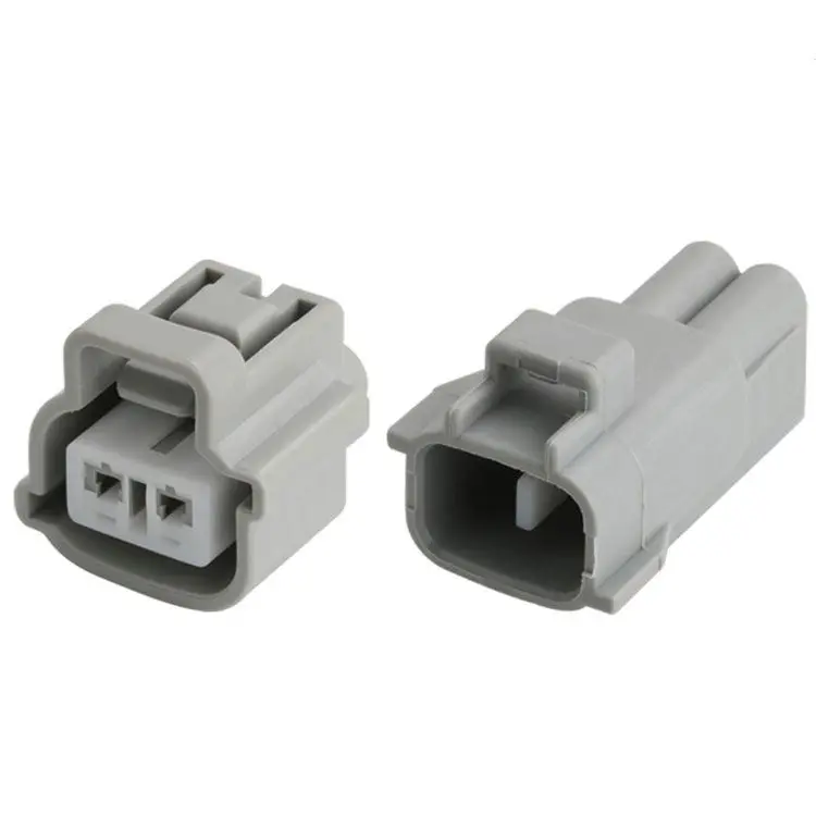 2 Way Fog Socket Lamp Plug Turn Signal Light Connector 6189-0175 90980-11019 Male Female Electrical Auto Wiring Cable Connector