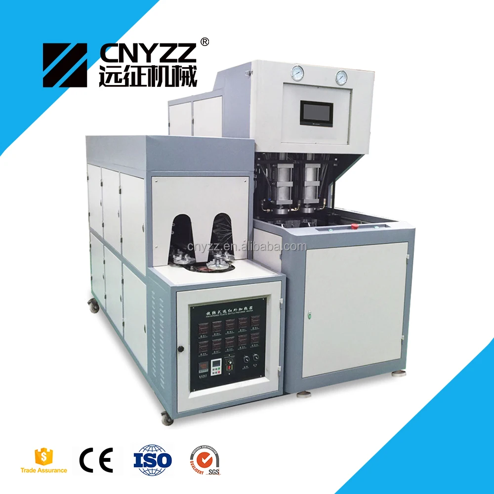 Pet Food Oil Bottle Making Machine Semi Automatic Blower With Preform Oven