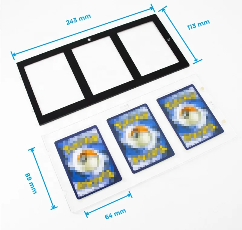 Один сенсорный Магнитный торговый держатель для карт mtg pokemoned