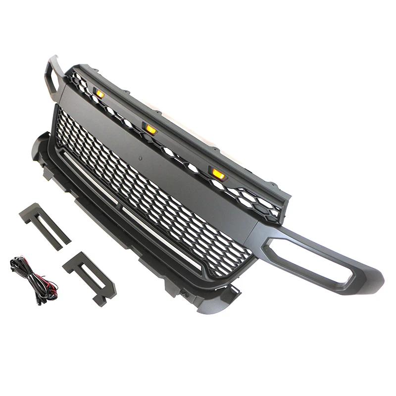 Other Exterior Accessories ABS Black Car Front Grille Fit For Maverick 2022