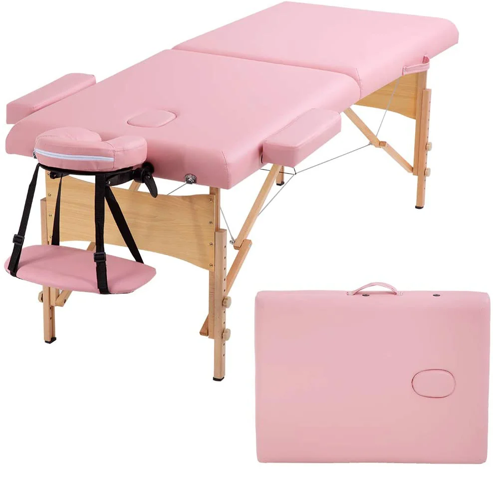 Sukar Professional Folding Massage Tables&Beds Beauty Salon Spa Pink Lash Bed Portable Massage Table