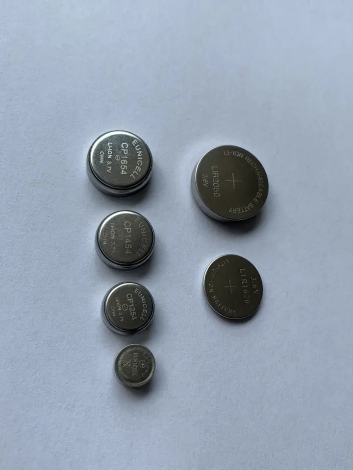 CP1454 Rechargeable Button Battery High Capacity Headset Bracelet ICR1454 Lir1454 Battery