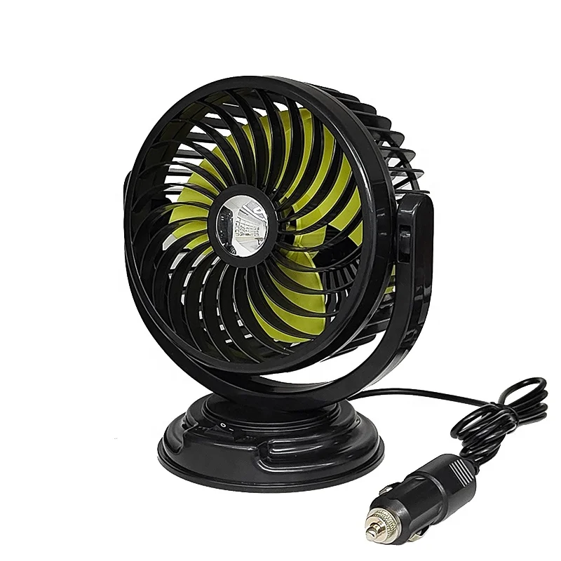 Автомобильный Вентилятор Storm level, 5 дюймов, 12 В, 24 В, 360, портативный, вращающийся на 360 градусов, для автомобилей, грузовиков, автозапчасти, аксессуары F611 CE FCC
