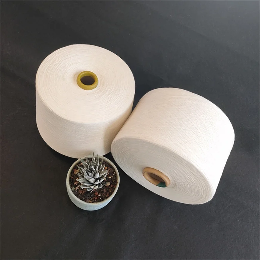 New Design Wholesale Price Polyester Bci Cotton Combed Yarn For Knitting