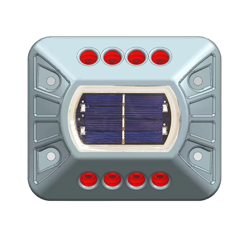 Super Bright Cat Eye LED Flashing Solar Road Stud IP68 Rating Aluminum Solar Underground Lights Factory Price Two-Way