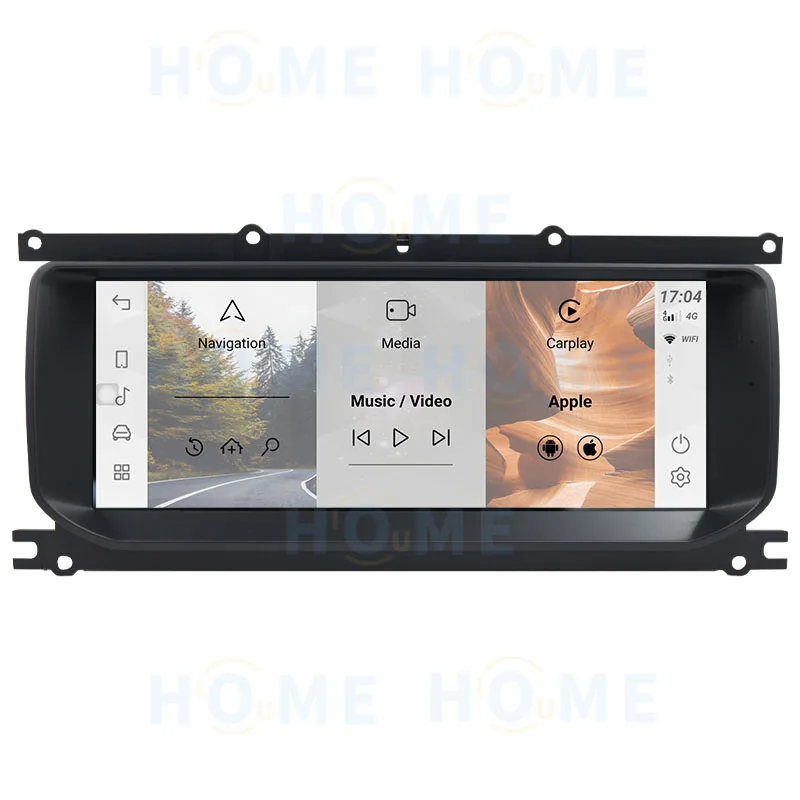 Android 14 Car DVD Radio Multimedia Player GPS Navigation For Land Rover Range Rover Evoque 2012 - 2019 Carplay Auto Host Unit