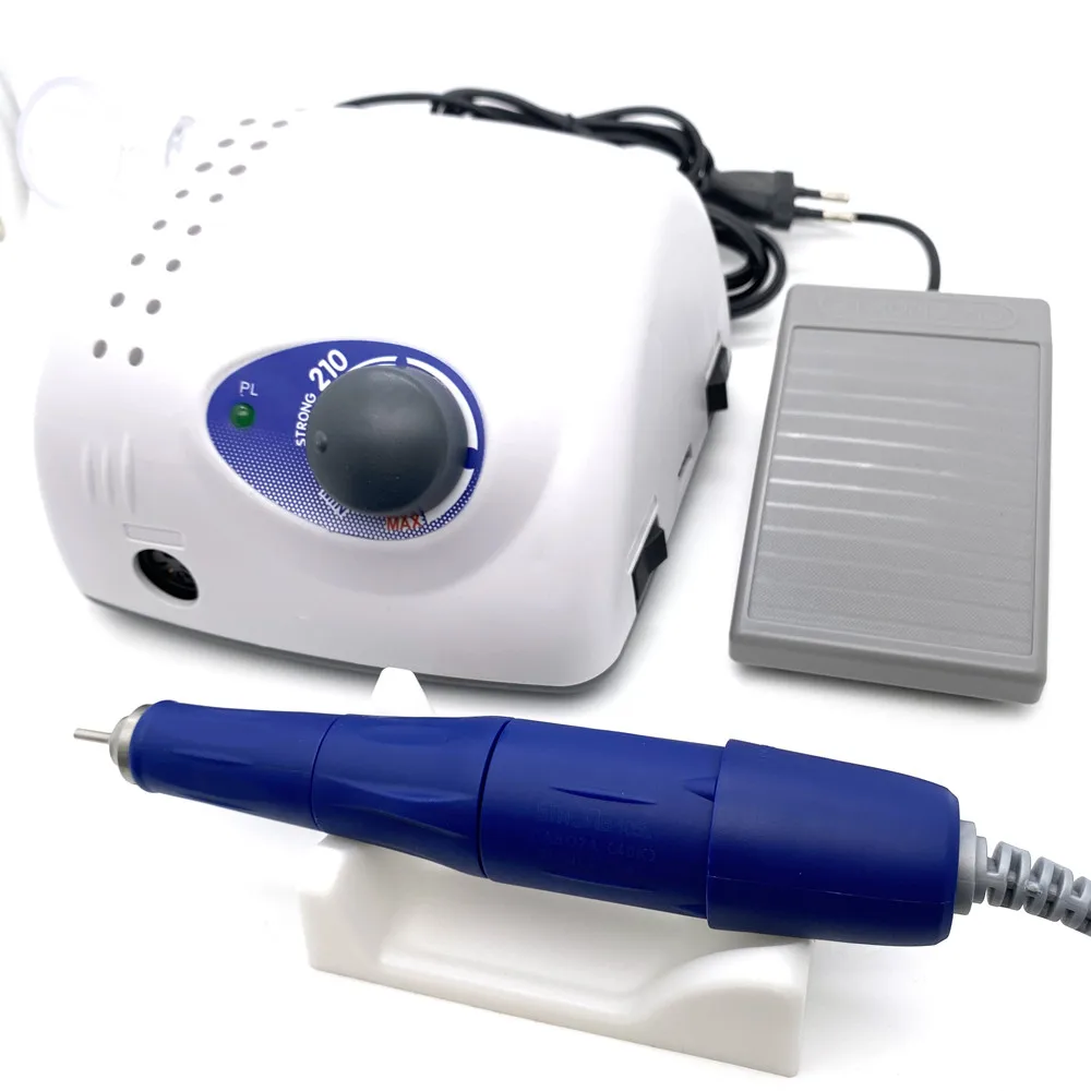 Strong 210 Electric Nail Drill 65W Milling Machine for Manicure Pedicure Nail Drill Apparatus for Manicure Machine Tool
