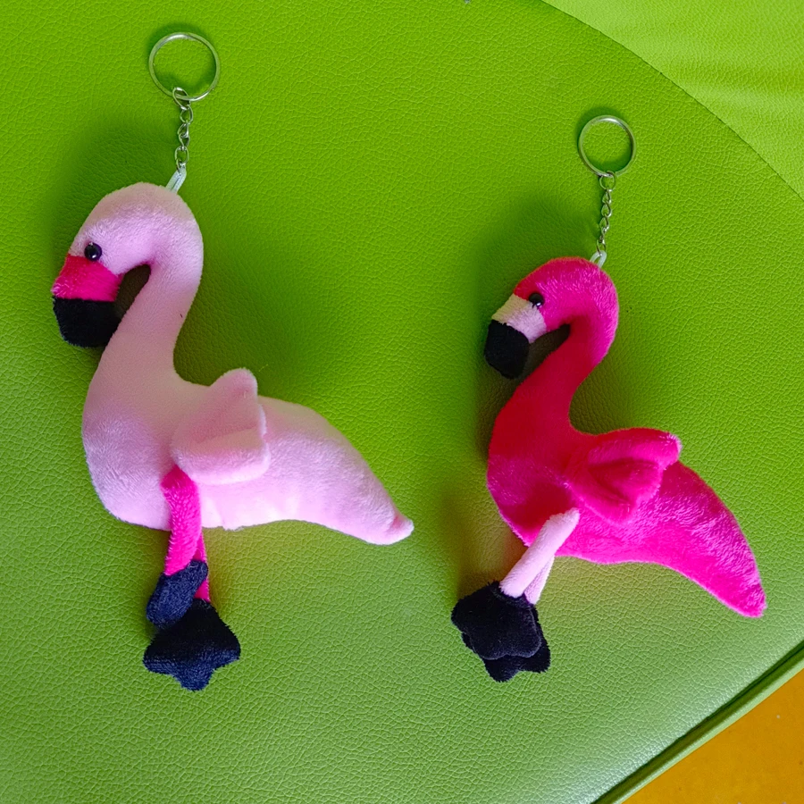 Cute Animal Plush Keychain Pendants Cow Unicorn Dinosaur Shark Plushie Ornaments Key Ring Chain Stuffed Llavero de peluche