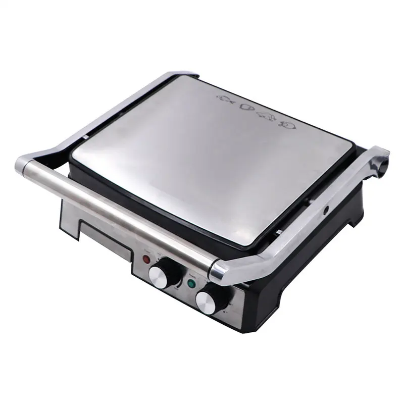 Grill Pan R2681 Barbecue Burger Grill Maker Machine Panini Press Steak Bacon Press Electric Contact BBQ Grills