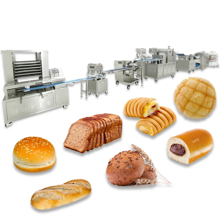 Good Quality Automatic Bread Burger Making Machine Production Line