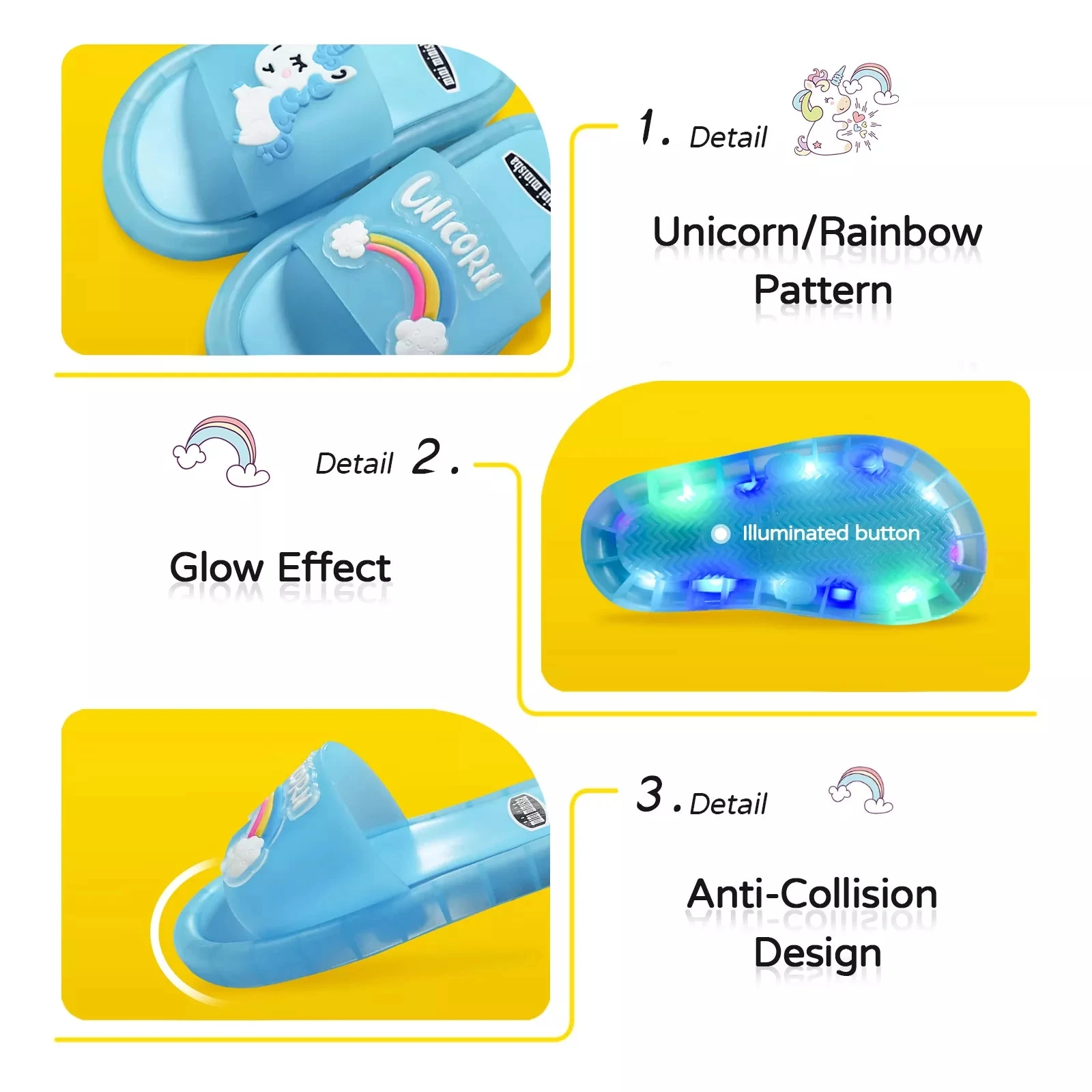 anti slip beach transparent cartoon hello kitty slipper wholesale cheap animal unicorn eco friendly jelly slippers