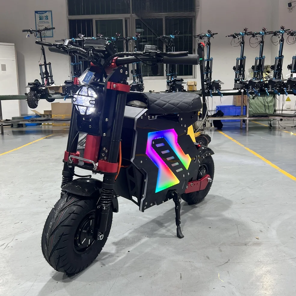 GT-R8 72V10000W двойной мотор NFC Электрический скутер для взрослых