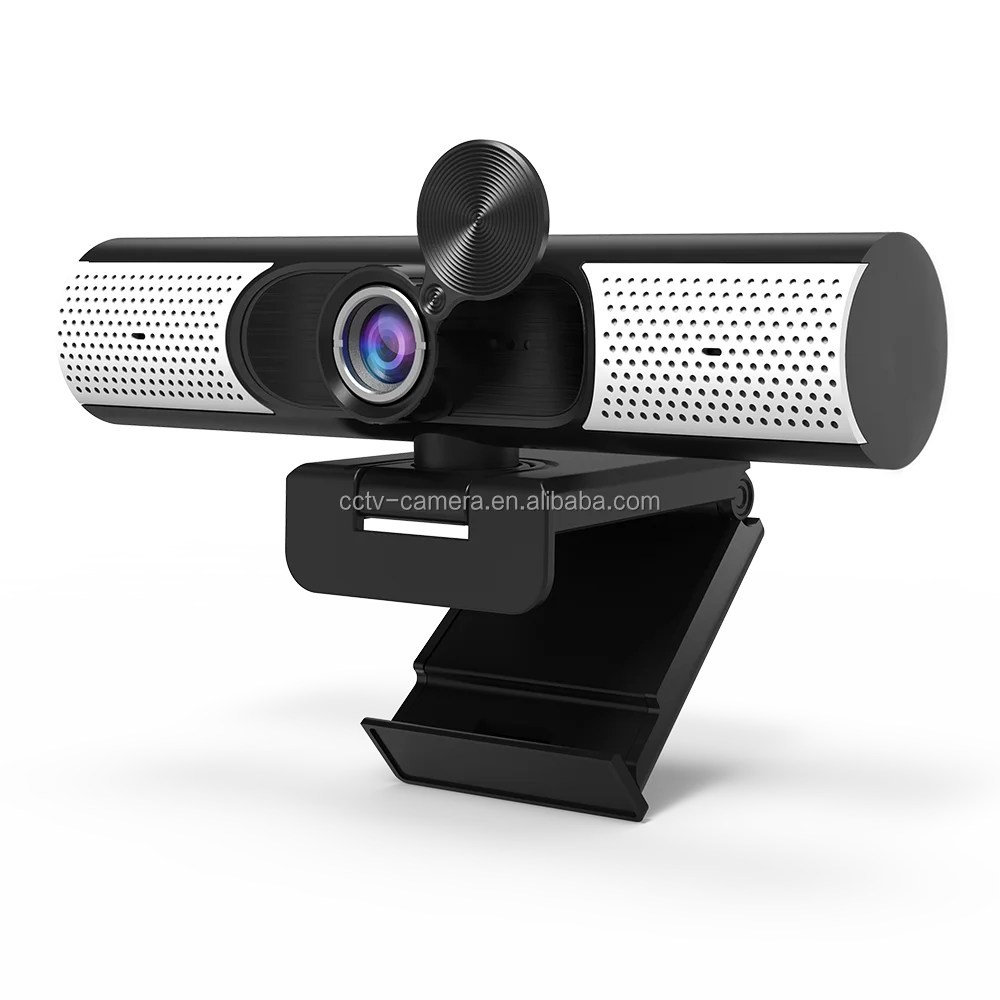 Оптический зум, ПК веб-камера 1080P Full HD USB PC 4K веб-камера с микрофоном, динамиком и штативом