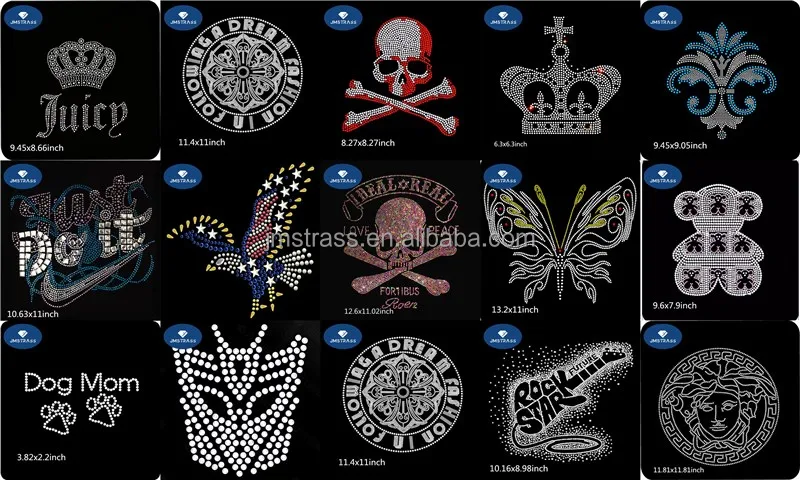 Mix Rhinestone Motif