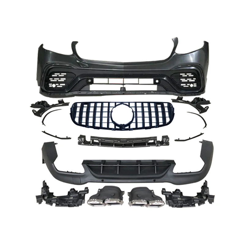 GBT - Fast Shipping car bumpers for mercedes glc amg body kits upgrade facelift for mercedes glc Bodykit