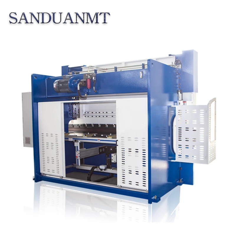 
factory 110T Small hydraulic press brake bending machine with CNC controller for metal plate 