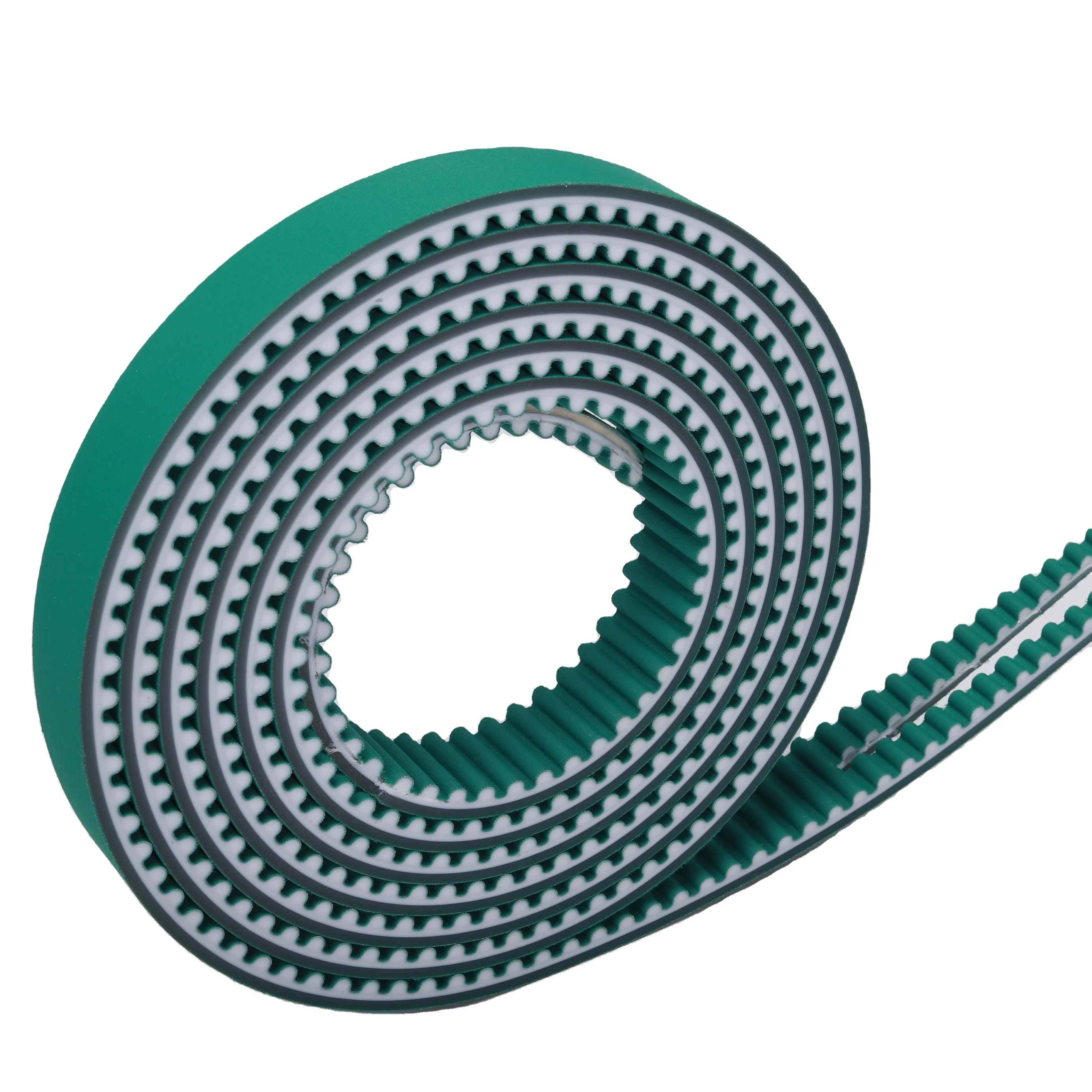 Professional manufacturer or suppliers for custom NFT and NFB polyurethane welded joint timing belt