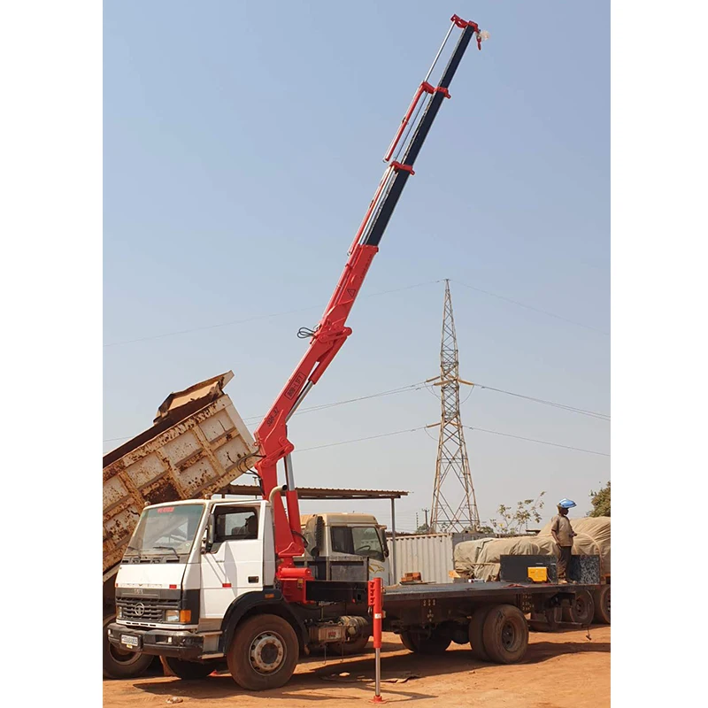 4x2 Crane 6X4 8x4 Cargo Truck with Crane 6Ton To 20TON