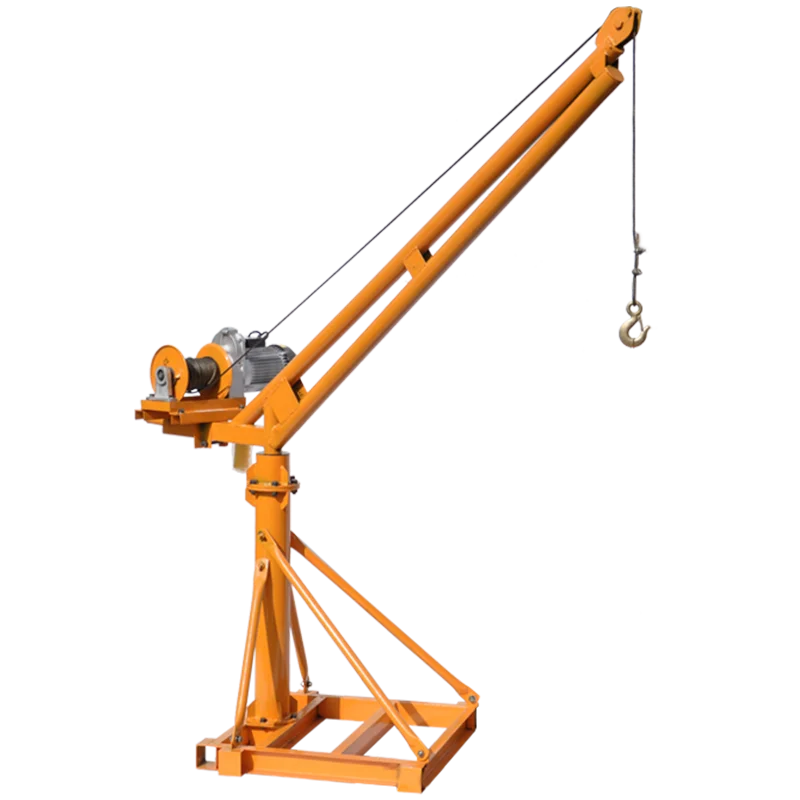 Outdoor working Mini crane Small Crane Full set 300kg-12m-220v