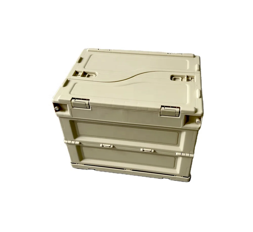 Chinese professional factory manufacturer customized 20 L plastic moving tote collapsible storage box crate plastic bin