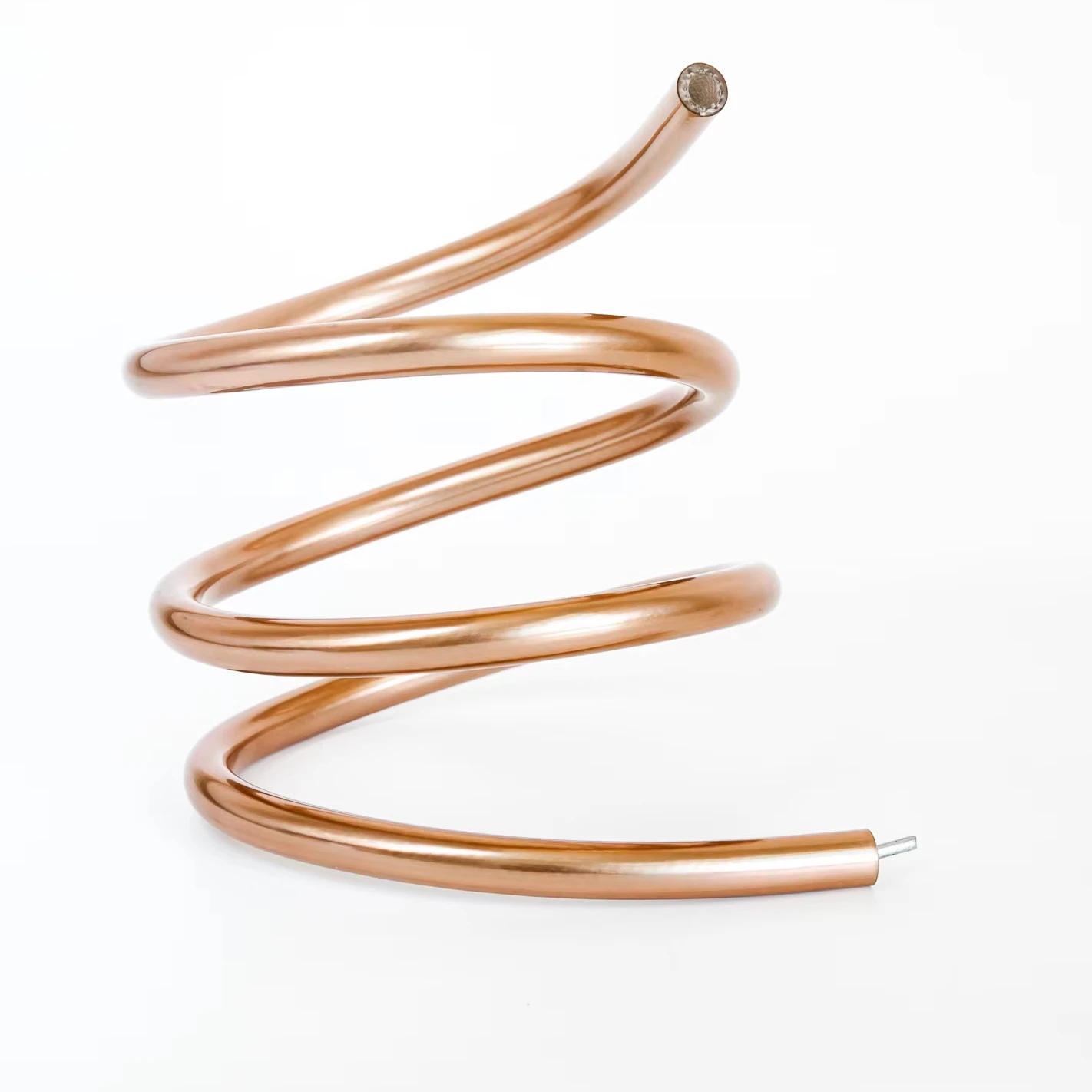 Three-Layer Embryo Shower Hose Rose Gold & Silver Powder Coated Plastic Tubes