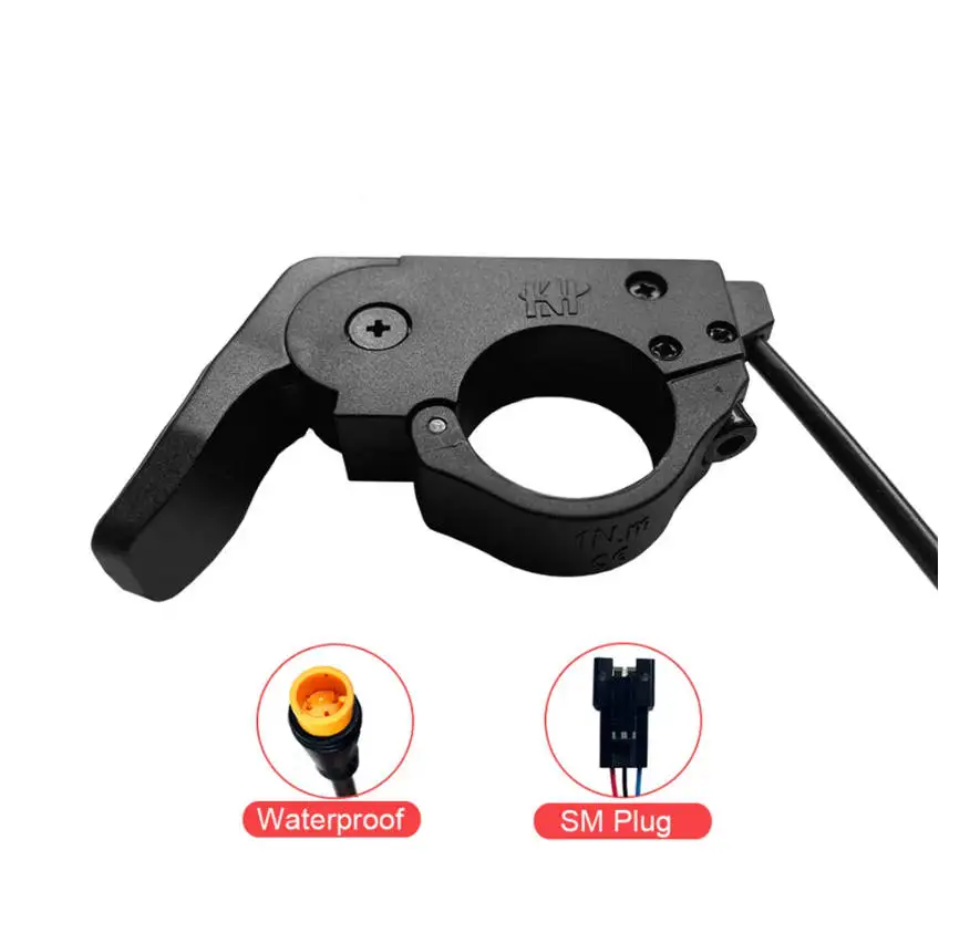 TT-009 36V 48V 60V 72V Thumb Throttle Left Right Universal SM Water Prooof Ebike Thumb Throttle for Electric Bicycle Scooter